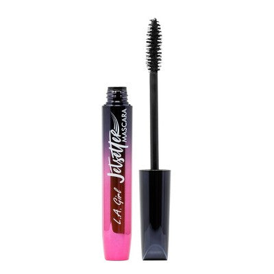 L.A. Girl Jetsetter Lash & Go Mascara - Black - 0.32 fl oz: Lengthening, Volumizing, Eye Application
