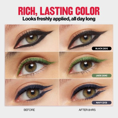 Revlon ColorStay Waterproof Eyeliner with Built-in Smudger - 0.02oz/2ct