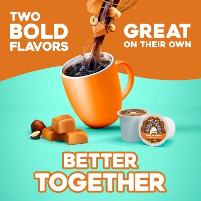 The Original Donut Shop Duos Nutty + Caramel Keurig Single-Serve K-Cup Pods, Medium Roast Coffee - 24ct