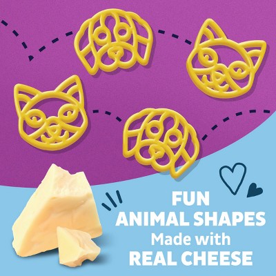 Annie's Puppies & Kitties & White Cheddar Mac and Cheese - 6oz: No Artificial Flavors, Whole Grain, Made With Organic Cotton