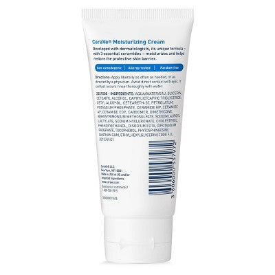 CeraVe Moisturizing Face & Body Cream for Normal to Dry Skin