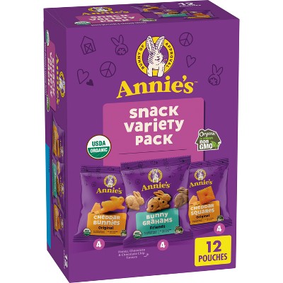 Annie's Homegrown Variety Snack Pack - 12ct/11oz