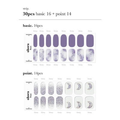 Ohora Gel Nail Design Line - Goblin Moon - 30ct