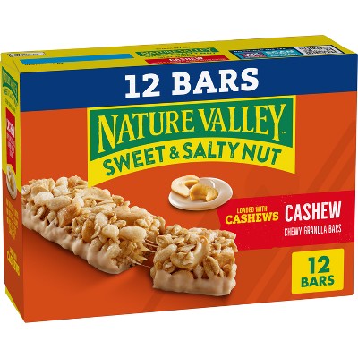 Nature Valley Sweet and Salty Cashew Value pack - 12ct