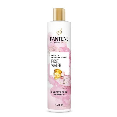 Pantene Nutrient Blends Sulfate Free Miracle Moisture Rose Water Shampoo
