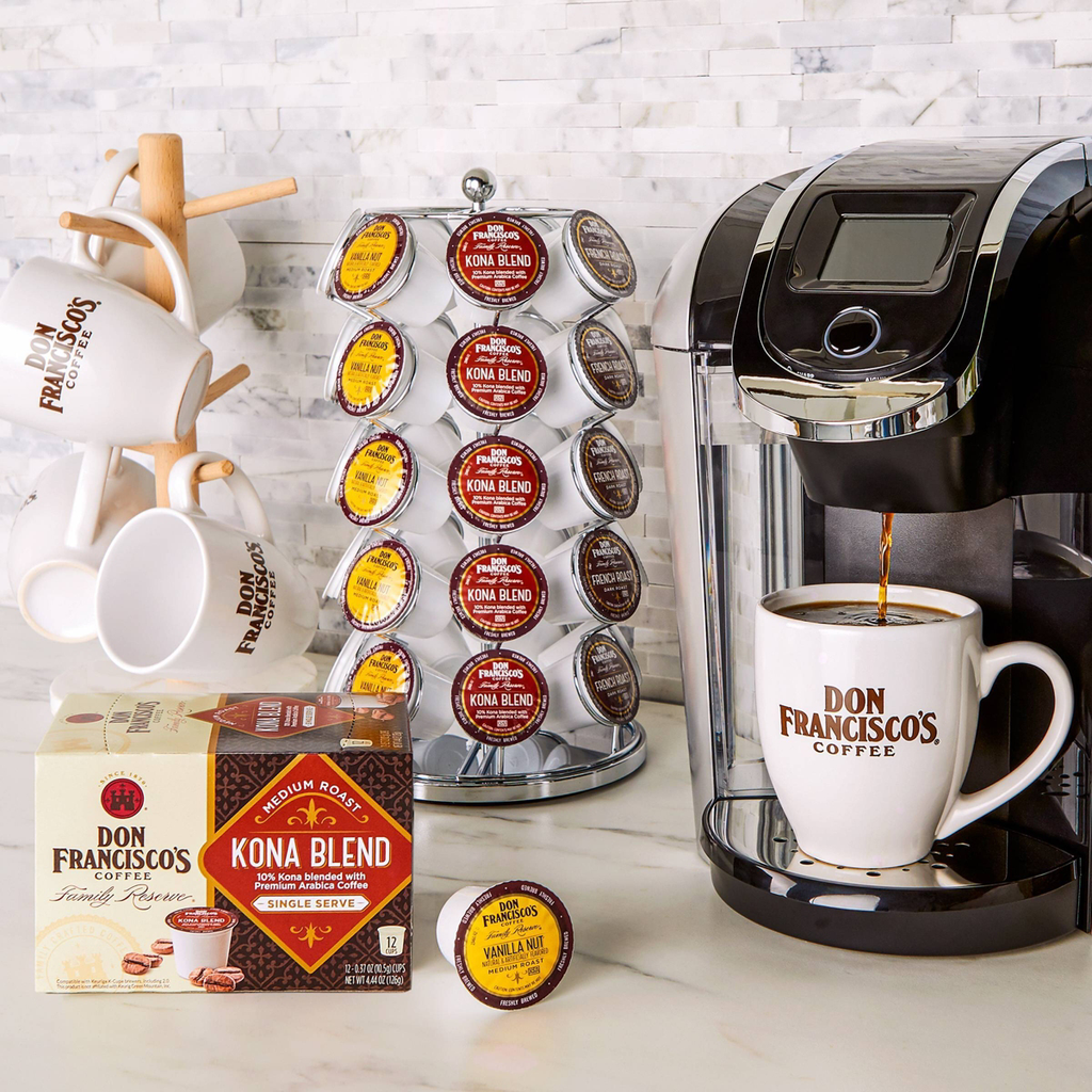 Don Francisco's Cinnamon Hazelnut Medium Roast Coffee- Single Serve Pod - 24ct