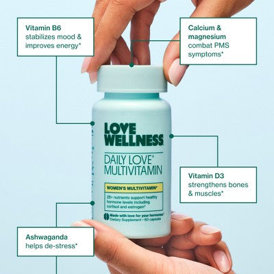 Love Wellness Daily Love Women's Multivitamin - 60ct
