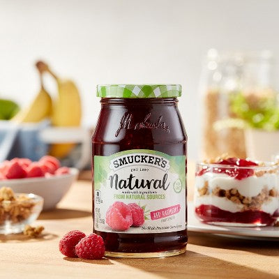 Smucker's Natural Red Raspberry Fruit Spread - 17.25oz