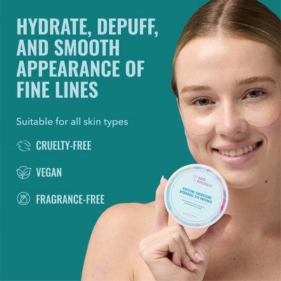 Good Molecules Caffeine Energizing Hydrogel Eye Patches - 60ct