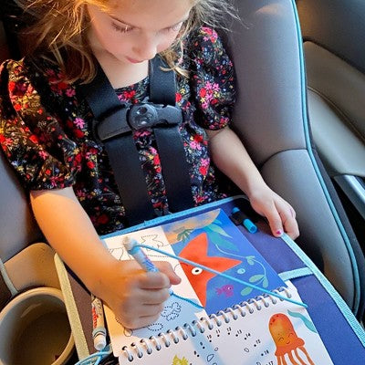Totebook Kids' Travel Dry Erase Activity Kit - Ocean + Princess