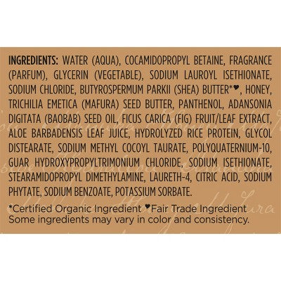 SheaMoisture Manuka Honey & Mafura Hair Oil Intensive Hydration Shampoo - 13 fl oz