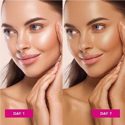 Jergens Natural Glow Face Moisturizer Self Tanner Daily Sunscreen - SPF 20 - 2 fl oz
