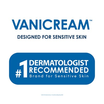 Vanicream Daily Facial Moisturizer with Hyaluronic Acid & Ceramides for Sensitive Skin - Unscented - 3 fl oz