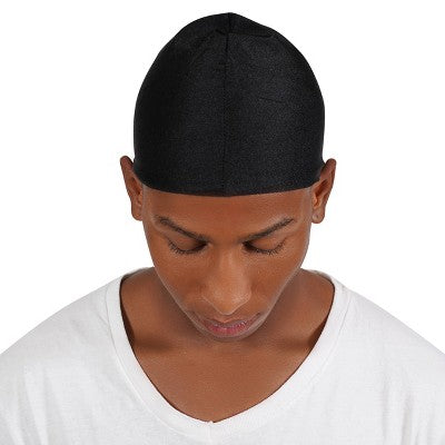 Annie International Spandex Black Skull Cap