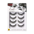 Kiss Lash Couture Triple Push-Up False Eyelashes - Robe Lashes - 4ct
