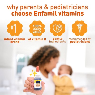 Enfamil Poly-Vi-Sol Multivitamin Drops with Iron - 1.69oz