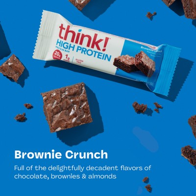 think! High Protein Brownie Crunch Bars