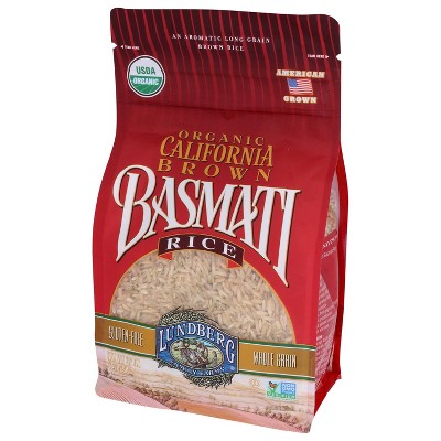 Lundberg Organic Long Grain California Brown Basmati Rice - 2lbs