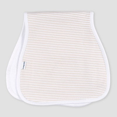 Gerber Baby 5pk Burp Cloth - White
