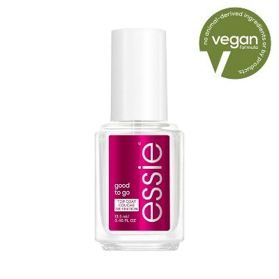 essie Good to Go Top Coat - fast dry and shine - 0.46 fl oz