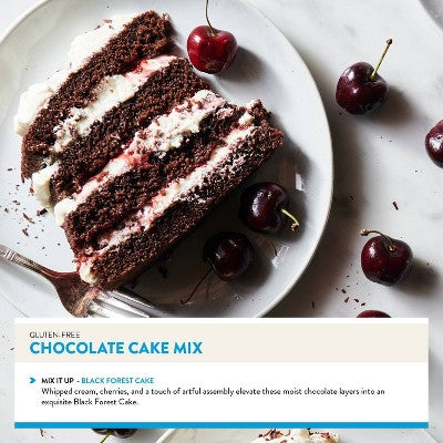 King Arthur Gluten Free Chocolate Cake Mix - 22oz
