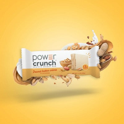 Power Crunch Peanut Butter Cream Wafer Protein Energy Bar - 5pk