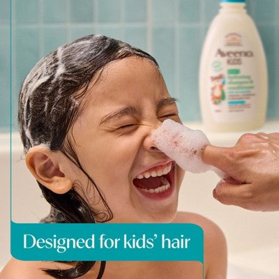Aveeno Kids' 2-in-1 Hydrating Shampoo & Conditioner, Gently Cleanses, Conditions & Detangles Kids Hair - 12 fl oz
