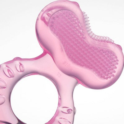 Nuby Stage 1 Teether - Pink