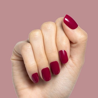Olive & June Press On Nail Tabs - XS Squoval - Mulberry - 32ct