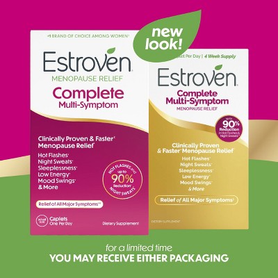 Estroven Complete Multi-Symptom Menopause Relief Caplets