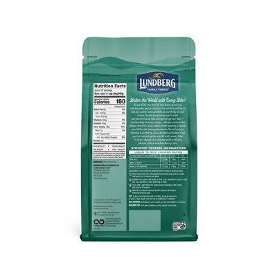 Lundberg Medium Grain White Arborio Rice - 2lbs