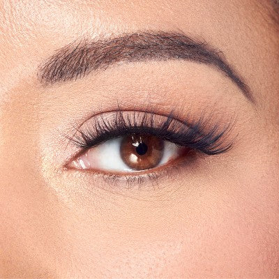Kiss Lash Couture Matte Black False Eyelashes - Matte Twill Lashes - 4ct