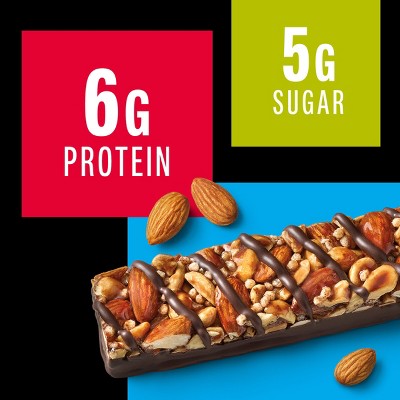 KIND Bars Dark Chocolate Nuts & Sea Salt Gluten Free Snacks - 16.8oz/12ct: 6g Protein, No High Fructose Corn Syrup