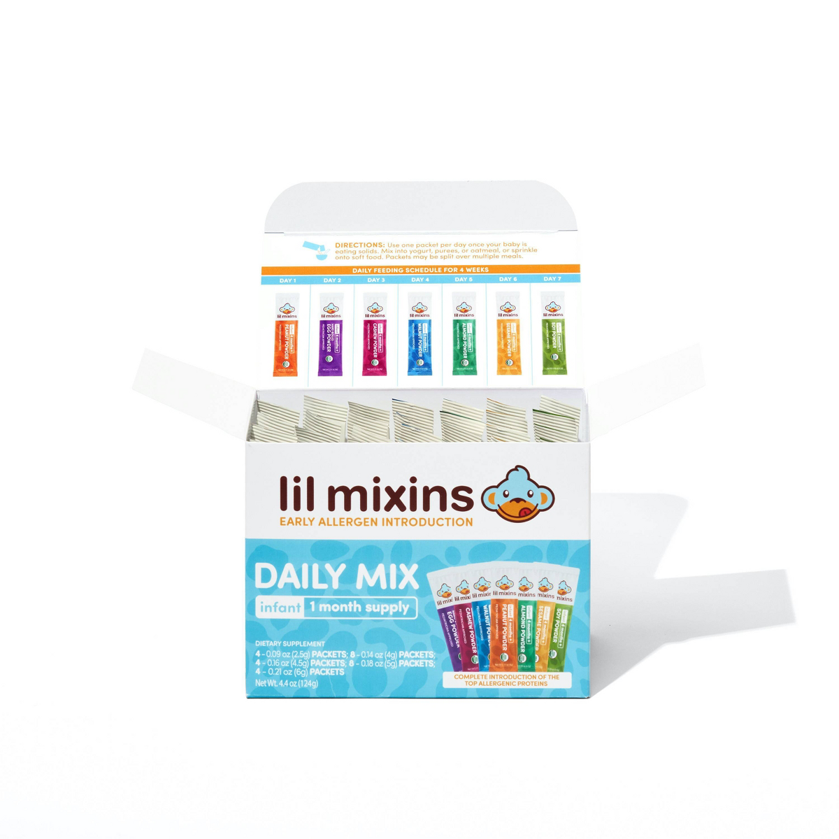 Lil Mixins Daily Mix, Early Allergen Introduction Powder