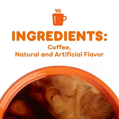 Dunkin' Hazelnut Flavored Medium Roast Coffee - Keurig K-Cup Pods - 22ct: Arabica Beans
