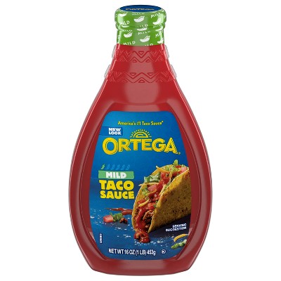 Ortega Original Thick & Smooth Mild Taco Sauce 16-oz