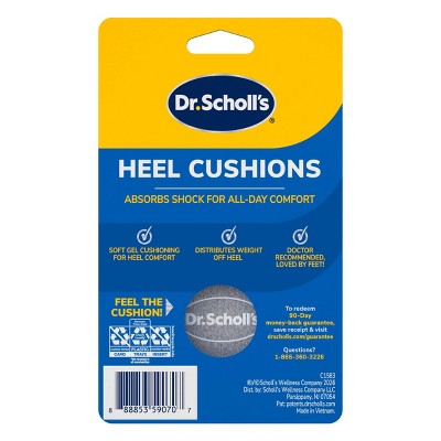 Dr. Scholl's Massaging Gel Advanced Heel Cushions for Women Size 6-10
