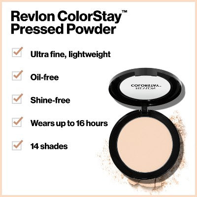 Revlon Colorstay Finishing Pressed Powder - Lightweight and Oil-Free - 0.3oz