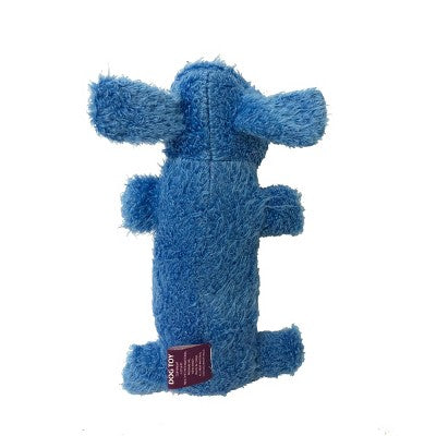 Multipet 6" Loofa The Original Interactive Plush Dog Toy - Blue