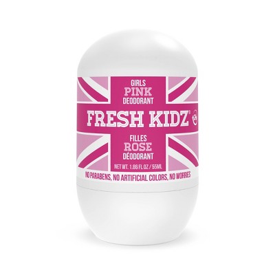Fresh Kidz Girls Pink Roll-On Deodorant - 1.86 fl oz
