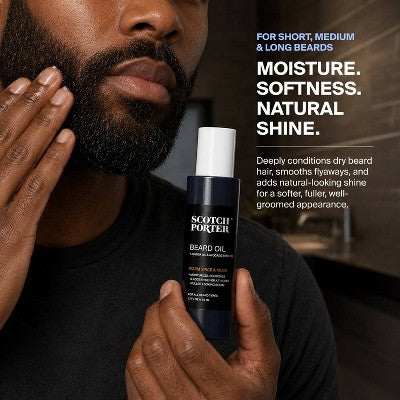 Scotch Porter- Smoothing Beard Oil - 1.7 fl oz