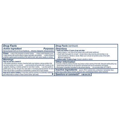 Sensodyne Sensitivity + Gum Clean Fresh Toothpaste