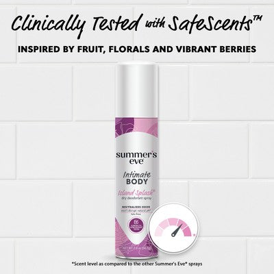 Summer's Eve Island Splash Feminine Freshening Spray - 2oz