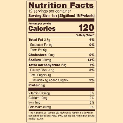 Snyder's of Hanover Seasoned Twisted Pretzel Sticks - 12oz: No Artificial Colors, No High Fructose Corn Syrup, Mild