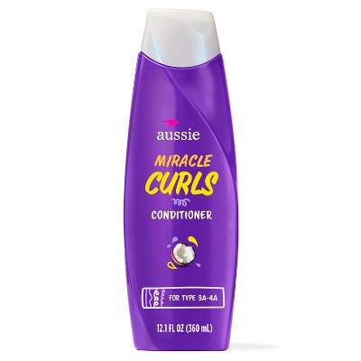 Aussie Paraben-Free Miracle Curls Conditioner with Coconut and Jojoba Oil