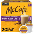 Keurig McCafe Horchata Medium Roast Latte K-Cup Pods - 20ct: Arabica Beans, Cinnamon
