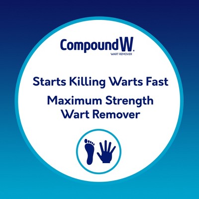 Compound W Maximum Strength Fast Acting Liquid Wart Remover - 0.31 fl oz