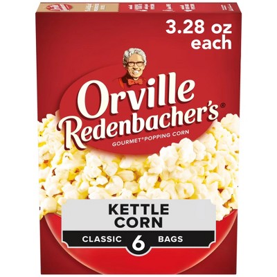 Orville Redenbachers Microwave Popcorn 6ct
