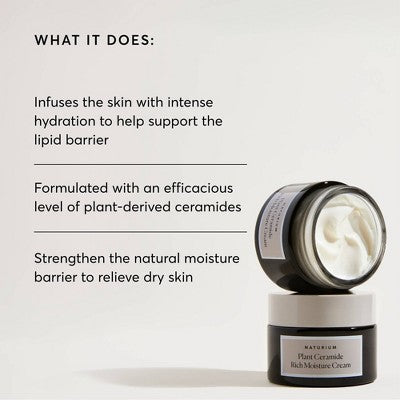 Naturium Plant Ceramide Rich Moisture Cream - 1.7 oz