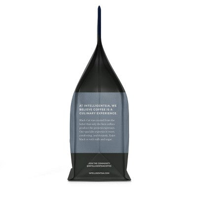 Intelligentsia Direct Trade Black Cat Classic Espresso Roast Light Roast Whole Bean Coffee -12oz